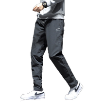 Playboy Down Pants Mens Lightweight Casual White Duck Down Outerwear Warm Winter Thickened Cotton Pants Long Pants Mens