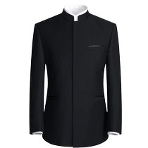 Chinese tunic suit mens youth slim fit Chinese stand-collar suit Chinese wedding dress banquet Chinese style Tang suit