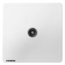 Siemens Switch Socket To Classic TV Socket 86 Type Tv Wired CCTV Machine Antenna Wiring Head Face Plate