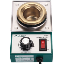 Baogong 551H lead-free tin melting furnace adjustable temperature constant temperature electrical tin furnace small soldering pot melting glue furnace dip soldering 300W