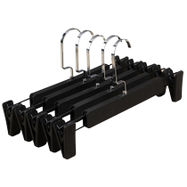 Non-slip plastic clothes hanger trouser clip trouser rack trouser clip skirt clip underwear hanger clothes hanger home clothing store hanger wholesale