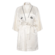 THEBEAST Brutalist Panda Pupu silk jacquard nightgown home wear pajamas dressing gown birthday gift