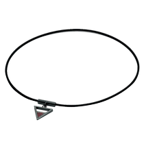 Phiten collection series METAX necklace mysterious triangle pendant neck collar unisex sports collar
