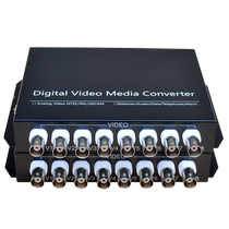 Ruishan 8-channel video optical transceiver monitoring digital video optical transceiver compatible with Hikvision TVI Dahua CVI Xiongmai AHD 720P 960P 1080P 8V coaxial high