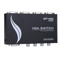 Maxtor MT-15-4CH 4-port vga switch sharer 4 in 1 out 1 minute 4 HD widescreen