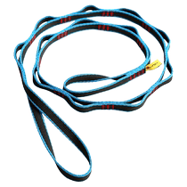 Xinda escalade en plein air escalade chrysanthème corde aérienne yoga sécurité ceinture plate corde rappel résistant à lusure ceinture plate anneau équipement anneau