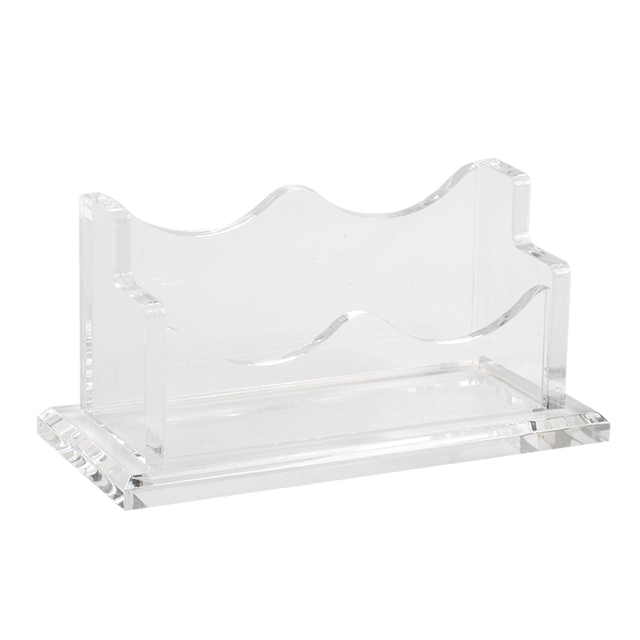High-end business card box front desk business card storage box