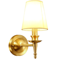 Moon Shadow полностью медный американский прикроватный настенный светильник роскошная спальня современный минималистичный светильник для гостиной телевизор фон настенные скандинавские лампы