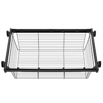 DESI wardrobe pull-out basket drawer-type cloakroom pull-out trouser rack telescopic household mesh basket storage built-in storage basket