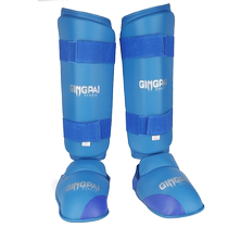 Jingpai karate leg protectors and foot protectors karate arm protectors and foot protectors competition training leg protectors and arm protectors combination set