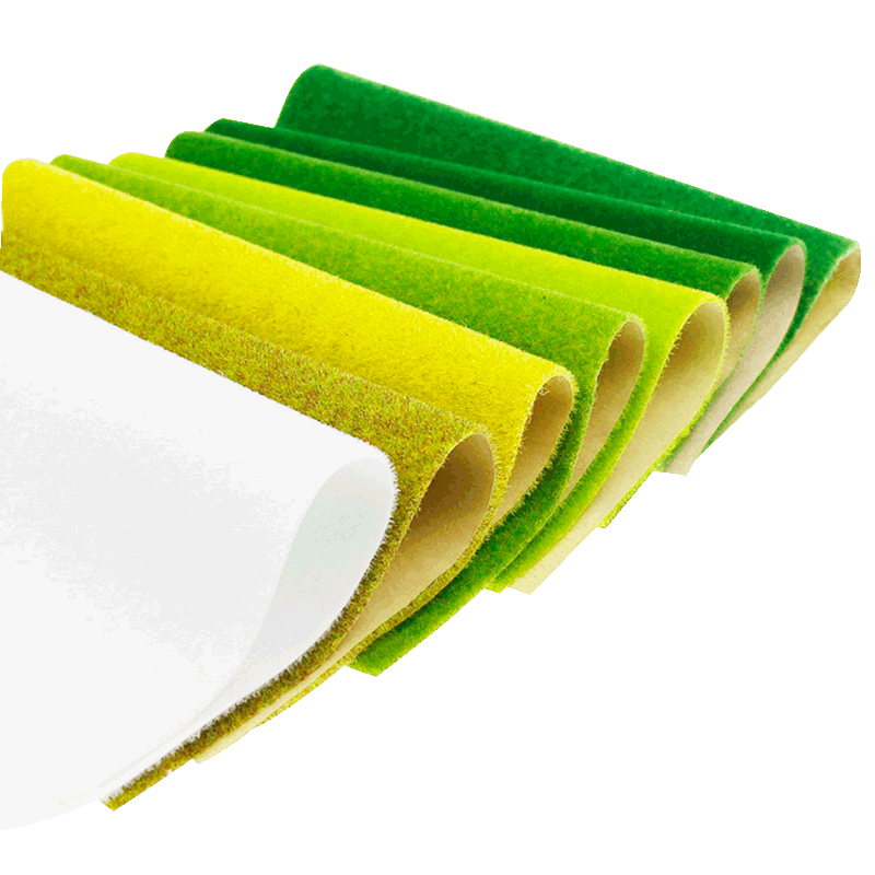 Architectural sand table model material scene green