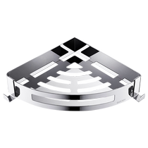 No punching toilet bathroom storage rack 304 stainless steel toilet bathroom storage shower room triangle wall hanging