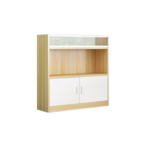 Shelves partition walls office file cabinets wooden low cabinets planter cabinets floor-standing green plant cabinets screen partition cabinets