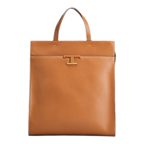 TODS official mens TIMELESS leather business casual briefcase handbag shoulder bag mens bag
