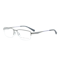 Armani Armani glasses frame mens half-frame business casual light glasses frame can be equipped with myopia lenses AX1038