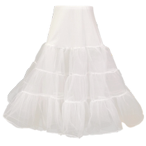 Lolita daily long short boneless soft gauze adjustable marshmallow 60cm skirt support lolita cloud support