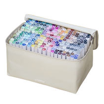 歌马croma硬头马克笔katai可加墨礼盒套装学生儿童100色酒精油性美术专用可补充墨水绘画画室正版颜色笔