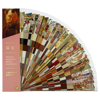 Great Artist Series Mucha Mucha Color Card Mucha Oil Painting Master Painting Color Palette Color Card Rgb Cmyk Logo Color Card Color Matching Color Palette Sample