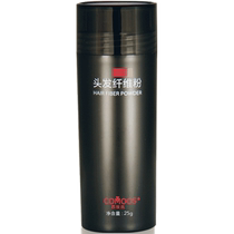 Hair fiber powder visually dense hair replacement top density one-time hair growth hair transplant mens fluffy bald covering effect