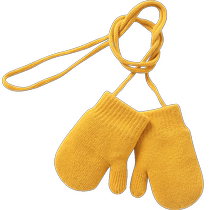 Baby gloves winter cute baby bag covers for boys and girls aged 1-2-6 plus velvet and thickened childrens gloves to keep warm