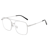 Anti-blue light glasses for men with myopia anti-radiation anti-blue light discolored frames eye fashion flat glasses large frame eye protection