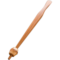 Old yellow bamboo tea clip Kung Fu tea set clip tea cup tea tweezers tea cup clip bamboo clip cup clip tea ceremony accessories