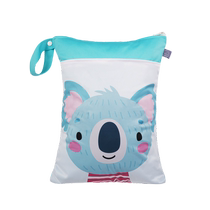 Elinfant baby diaper storage bag portable diaper bag diaper leak-proof waterproof large capacity