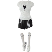 Running sports womens suit summer loose shorts professional marathon fitness new tennis badminton clothes