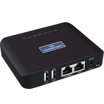 蓝阔PS211UW多功能无线打印服务器支持扫描远程云打印手机打印U盘加密狗WiFi网络共享器