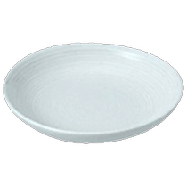 No Inprint Good Pink MUJI White Porcelain Small Dish