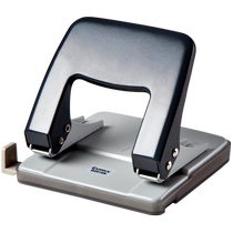 Qixin punch file binding manual student office punch machine double-hole loose-leaf A4 paper round hole punch stationery manual diy multi-function eye punch labor-saving punch 80mm