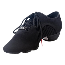 Magnifiques chaussures de professeur de danse latine pour hommes et femmes chaussures de danse modernes semelles souples semelles en caoutchouc chaussures de danse carrées chaussures souples en tissu Oxford en maille