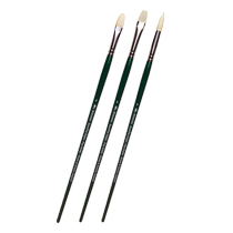 Winsor & Newton imported Winton oil paint brush bristle acrylic oil paint brush set single art special beginner painting round head flat head fan pen