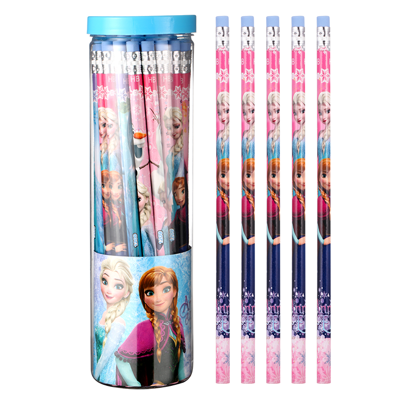 Disney hb pencil student special stationery with eraser