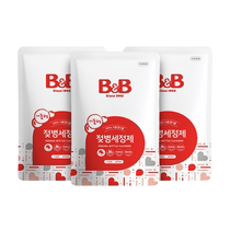 Boryeong Bienbae Baby Bottle Cleaner Gentle Hand-Free No Residue Sterilization 400ml Foam Type - Bag*3
