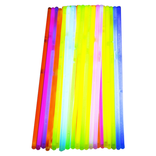 网红荧光棒生日儿童玩具软跳舞衣服之舞一次性夜光发光银光100支