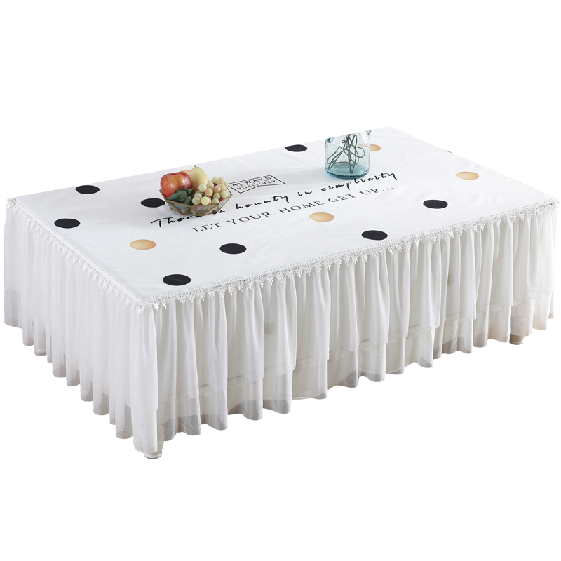 Lace full-inclusive living room household dust cover