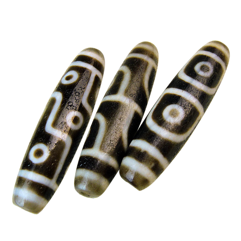 希少老礦九眼天珠‼️西蔵老礦手工伝承九眼天珠 西藏玉化老礦三眼天珠天然水晶材質八眼九眼天珠項墜吊墜