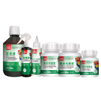 Cockatoo toy supplies set