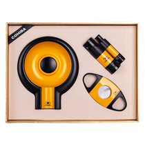 Cigaron sharp cigar scissors windproof lighter ashtray cigar tool set portable smoking set imported from Cuba