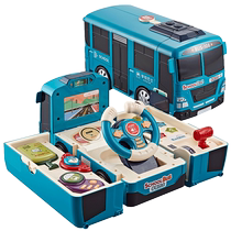 Children boy bus Baby deformed bus jouet voiture grande full oversize Enfants 5 garçons 2 ans 4 voitures 3