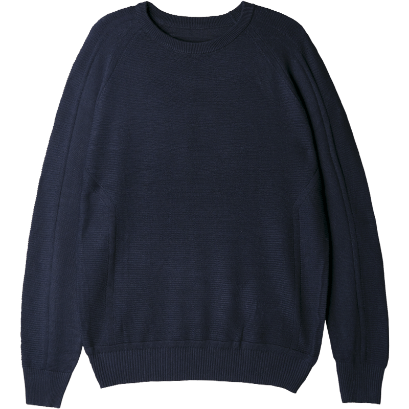 Duke Car Korean Style Trendy Round Neck Pullover Men's Sweater