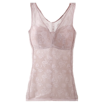Cup-in-one shapewear upper body ultra-thin body-shaping underwear top postpartum belly-control waist vest for women summer