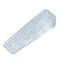Anti-pinch safety door stop removable plug collision blocker wedge top rubber card wind household stall transparent large
