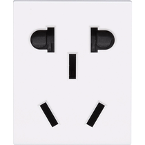 Chint 118 type switch socket panel ivory white dual USB socket combination module