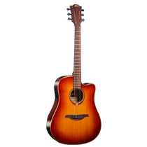 French LAG single board folk guitar top single T118DCE electric box guitar singing fingerstyle acoustic guitar bright 41 British
