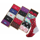 Men's and women's anti-crack socks Junzhu heel