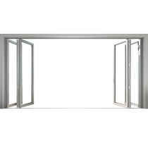 Paiya doors and windows Yinfeng series folding door shop aluminum alloy door interior door custom sliding door folding
