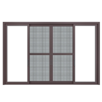 Paiya doors and windows Yayue three-track soundproof partition with screen landscape balcony floor-to-ceiling glass sliding door