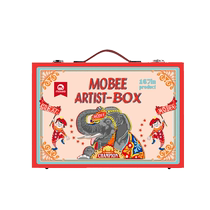 Mobee brush set gift box childrens painting tools special watercolor pen girl painting primary school gift